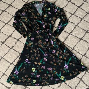 H&M floral maxi dress